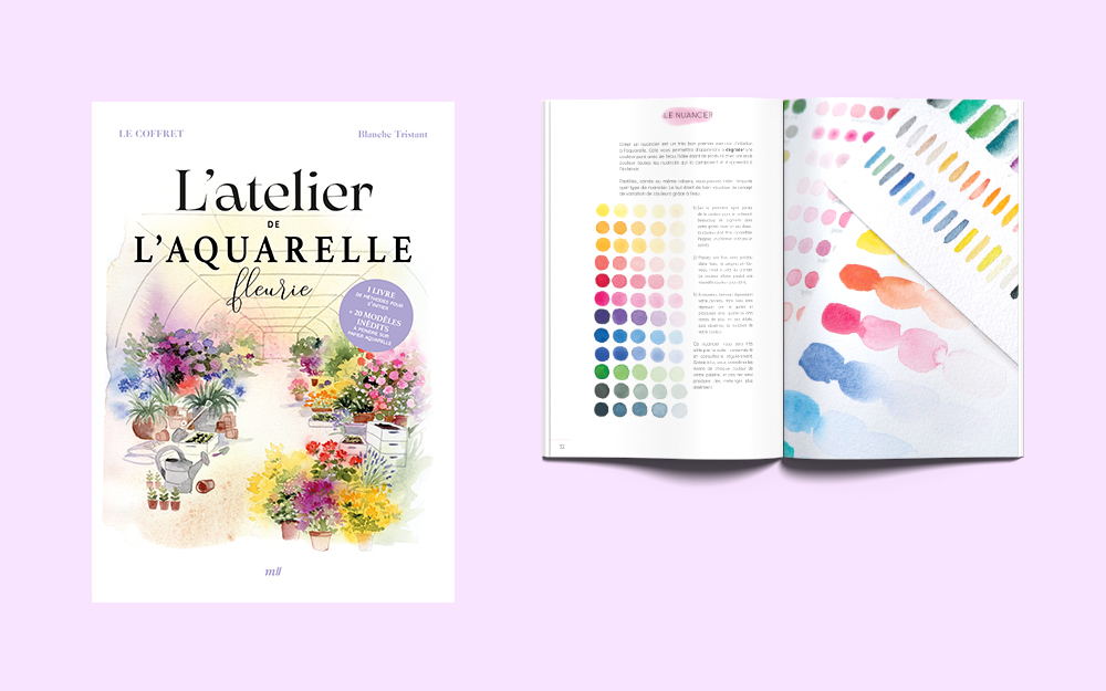 L&rsquo;atelier de l&rsquo;aquarelle fleurie