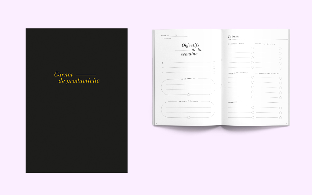 Plan d&rsquo;action – le carnet